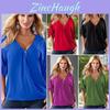 Stylish Plus Size Women Summer Chiffon Tank Top T-shirt Perfect For Casual Outings