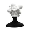 Abstract Figure Sculpture Resin Handicraft Ornaments Black and White Mosaic Woman Figurine Human Head Statue Home Decoration