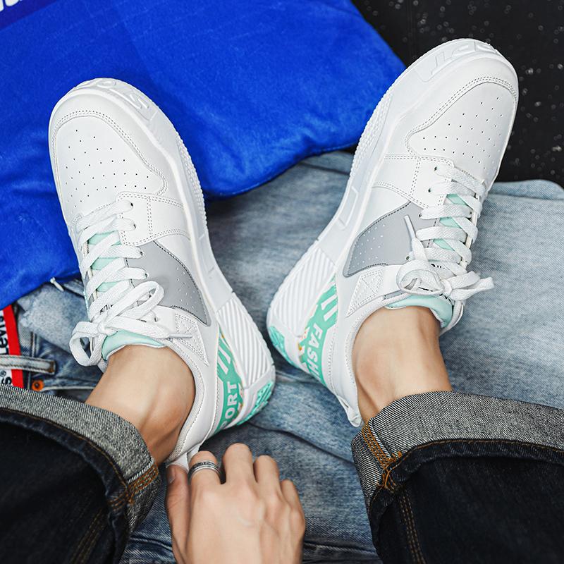 2025 new mesh surface breathable design casual board shoes students thick sole increase sports fashion shoes low top