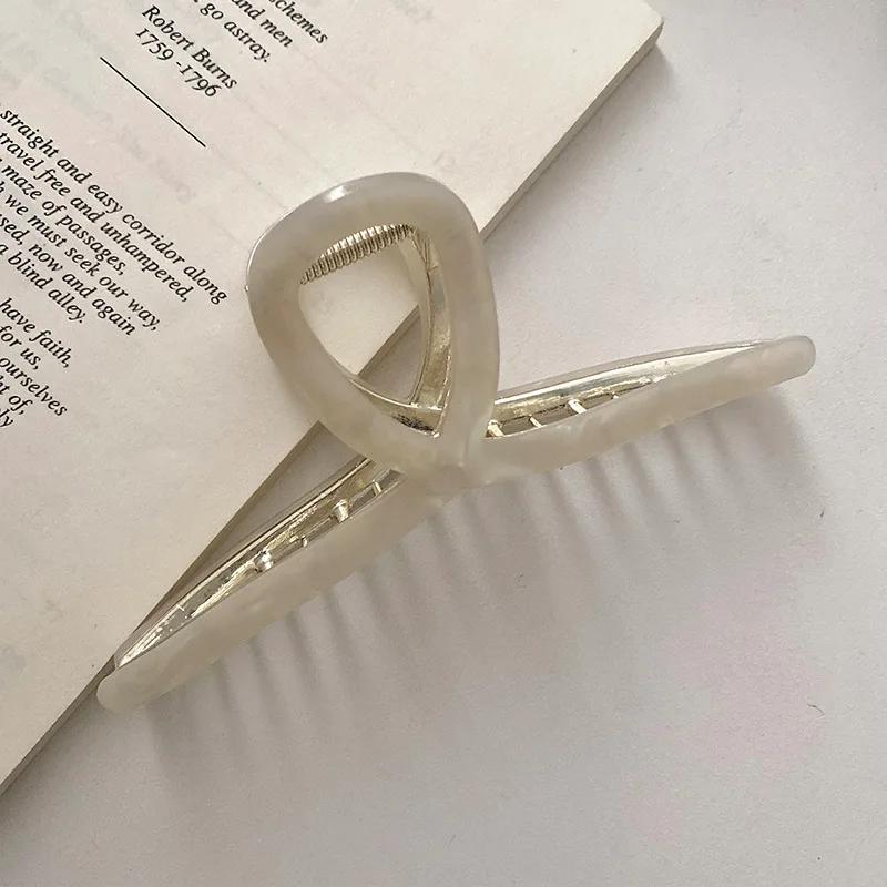 New Fashion Hair Claw Acetic Hairpin for Women Large Hair Claw Shark Clip Women's Tough ColorfulHair Accessories Gift Hair Pins