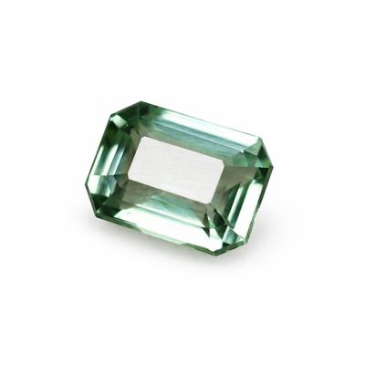 Natural Bluish Green Sapphire Loose Gemstone 10.10 Ct Montana Emerald Shape September Birthstone