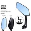 Bicycle Rear View Mirror Wide Range Reflector Two-Color Wide Angle Adjustable Bike Handlebar Rearview Mirrors MTB Accessories