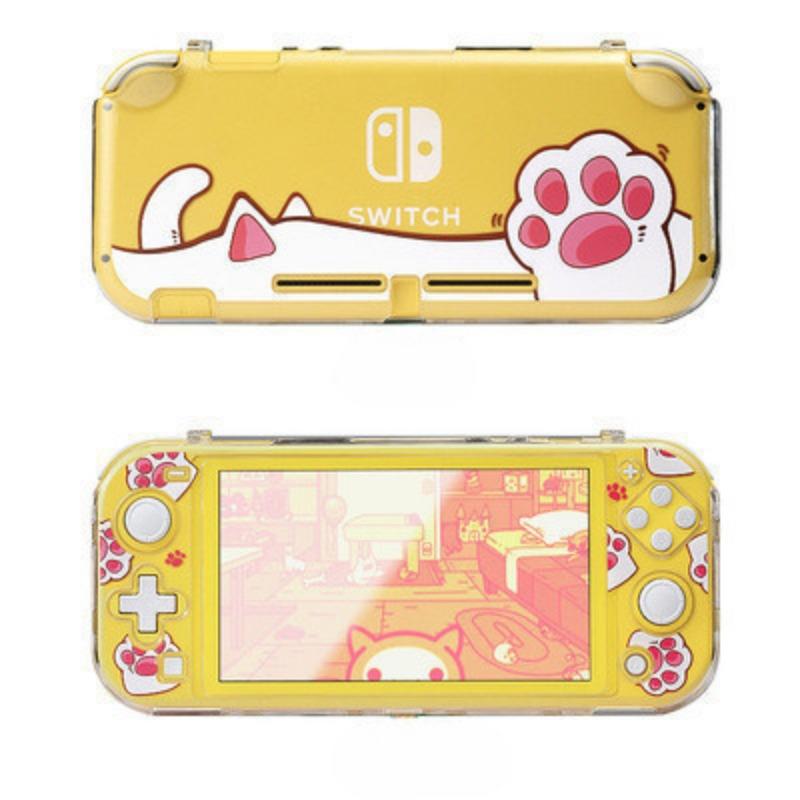Compatibil cu Husă Protectoare Data Frog pentru Nintendo Switch, Husă Joypad cu Piele Animal pentru Switch Light, Husă pentru Hard Disk
