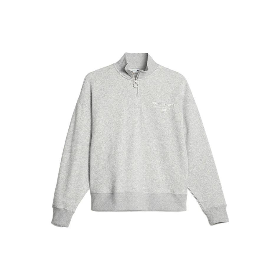 

New PUMA Sweatshirts Women s Gray 623483-04 S