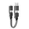 2024 Zinc Alloy Magnetic Fast Charge 4-in-1 Type C PD60W Cable Power Bank