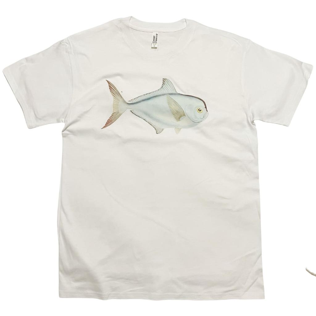 Frank Edward Clarke Blue Fish T-Shirt for Nature Lovers and Fisherman