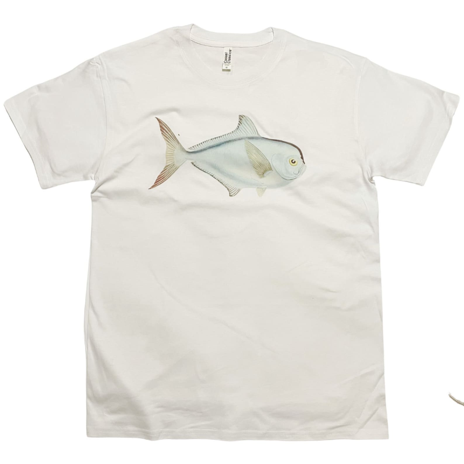 Frank Edward Clarke Blue Fish T-Shirt for Nature Lovers and Fisherman S