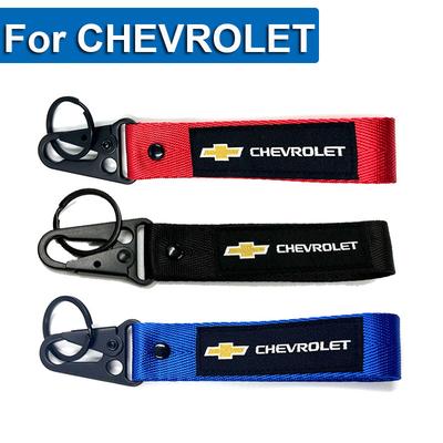 Modne breloczki z logo samochodu Pasek Nylonowe uchwyty na klucze do AVEO CAPTIVA COLORADO Corvette CRUZE IMPALA LACETTI MALIBU