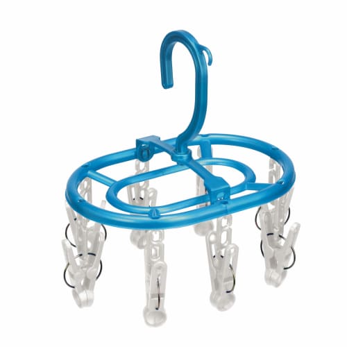 Towa Sangyo EL2 Mini Hanger with 8 Clothes Pinches