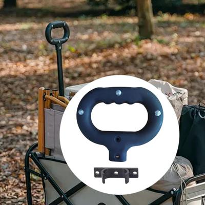 Folding Cart Handle, Handcart Replacement Handle for Garden Shopping Spare Parts, Easy