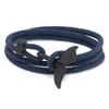Bracelet ancre série océan, Bracelet queue de baleine pour Couple, ligne Milan, corde tressée, Bracelet étudiant pour hommes et femmes