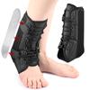 Zwei Riemen Unisex Sport Knöchelbandage Schwammmaterial Bietet Sichere Fixierung Kompression; Inner-Outer Orthesen-Schnürung Knöchel