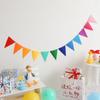 2.5M Colorful Pennant Banners String Flags Garland for Wedding Birthday Party Halloween Christmas Decorations Party Supplies
