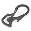 Keyring Bottle Opener Stainless Steel Pocket Keychain Carabiner Multifunctional Practical Mountaineering Buckle Outdoor Gear