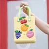 Eva Beach Bag Accessories Cute Fruit Pattern Diy Bags Shoes Decoration