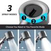 Ion Drop Filter Shower Head, Equipped With Hose/bracket, Adjustable Filter Shower Head, 5 Replacement Filter Cartridges