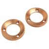 2PCS Coffee Grinder Flat Burr 64mm Titanium Plated Multi Purpose Flat Burr for DF64 DF64P DF64E