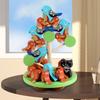 Wooden Bird Stacking Balance Tree Toy Puzzles For Kids Educational Family Play