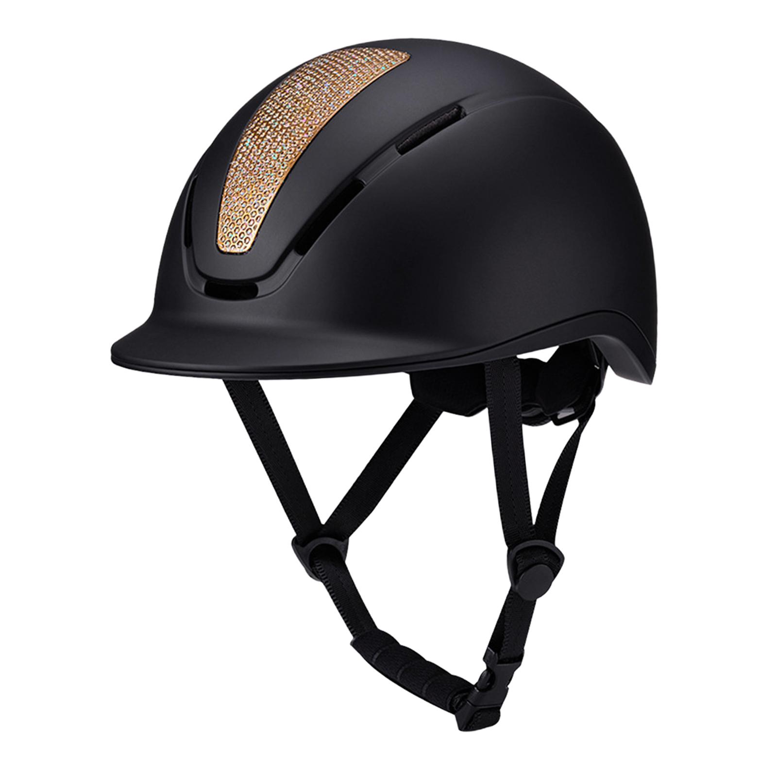 Шлем для верховой езды мужской женский регулируемый велосипедный шлем конское снаряжение со съемной подкладкой для тренировок разминки спорта ежедневного шоу