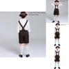 Elegant Children's German Oktoberfest Stage Costume With Hat For Halloween Cosplay