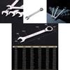 High-quality 8mm-32mm Wrench Repairment Ratchet Open Fixed Head Tool Spanner Set