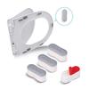 4Pcs/set Toilet Seat Bumper Bidet Seat Bumpers With Strong Buffer And Adhesive Function For Bidet Attachment Bathroom Accessories
