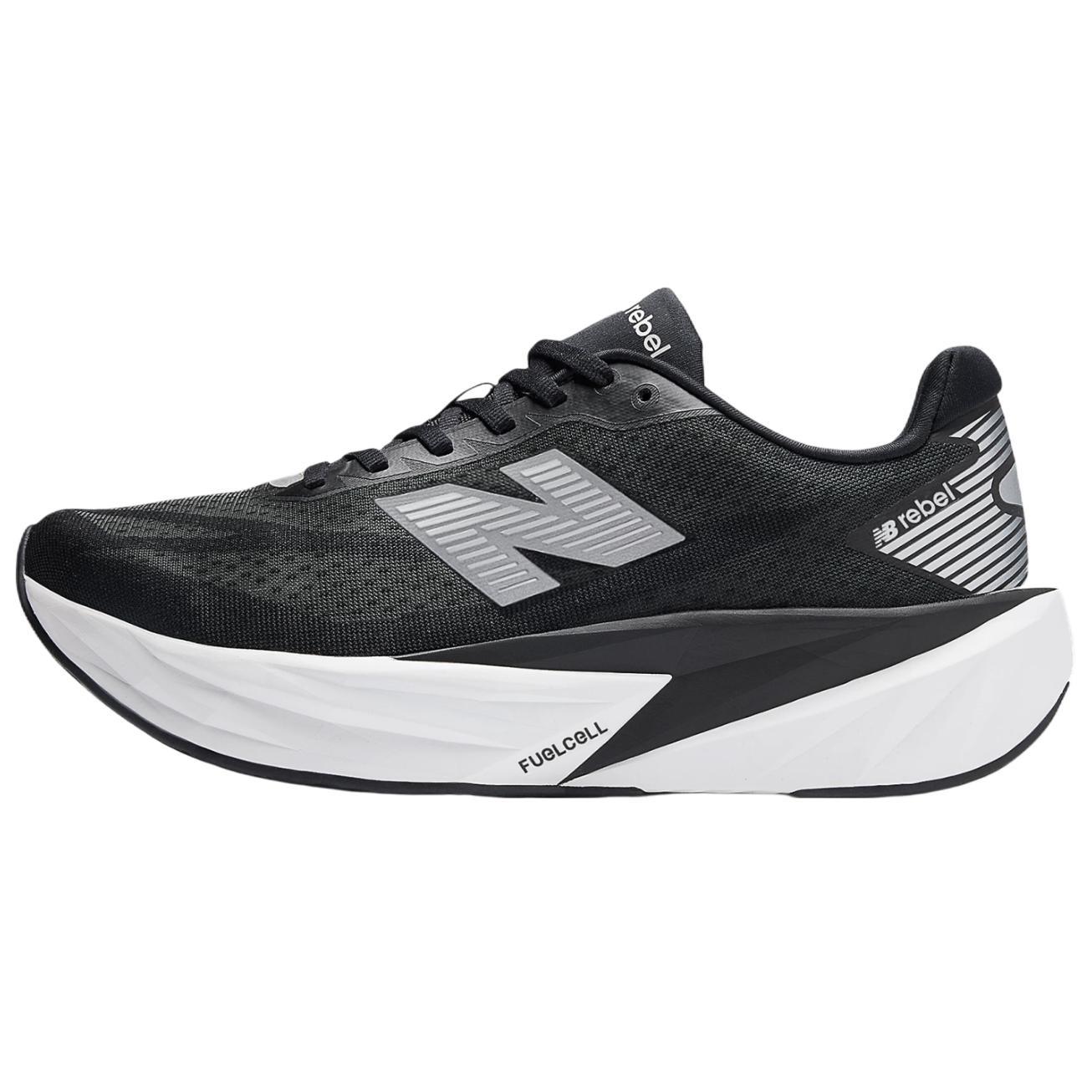 New Balance FuelCell Rebel v5  Black Silver  Men s MFCXLO5 EU 42.5