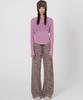 Tteolseutikeulleob Brownie Stripe Pants