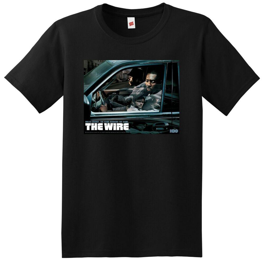 THE WIRE T SHIRT tv show season 1 2 3 4 5 6 poster tee SMALL MEDIUM Unisex T-Shirt L