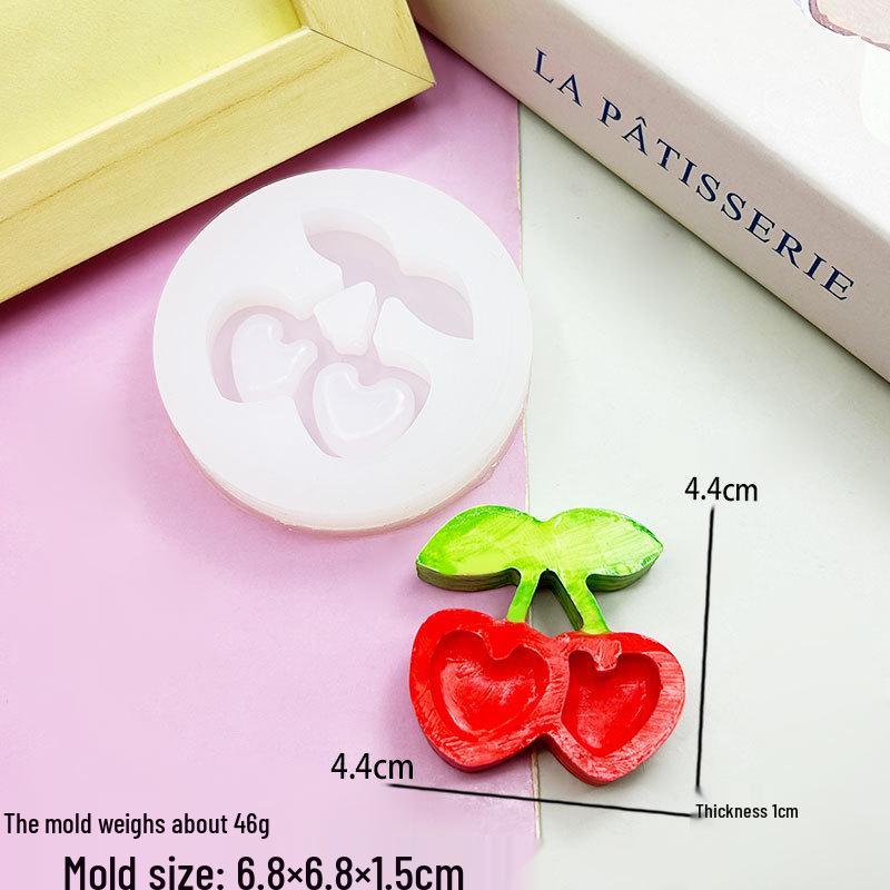 3D Berry Squeeze Mold for Cake & Soap Decorations