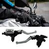 Motorcycle Brake Clutch Master Cylinder Reservoir Levers 7/8"