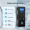 Realand ZD208 Smart Glass Door Fingerprint Lock CN Plug (adapter Included)