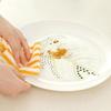 5PCS Wash Clean Towels Water Kitchen Colorful Dining Stripe