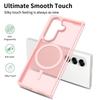 Samsung Z Fold 7 5G Magnetic Anti-Drop Frosted Case, Semi-Transparent Skin-Feel Cover