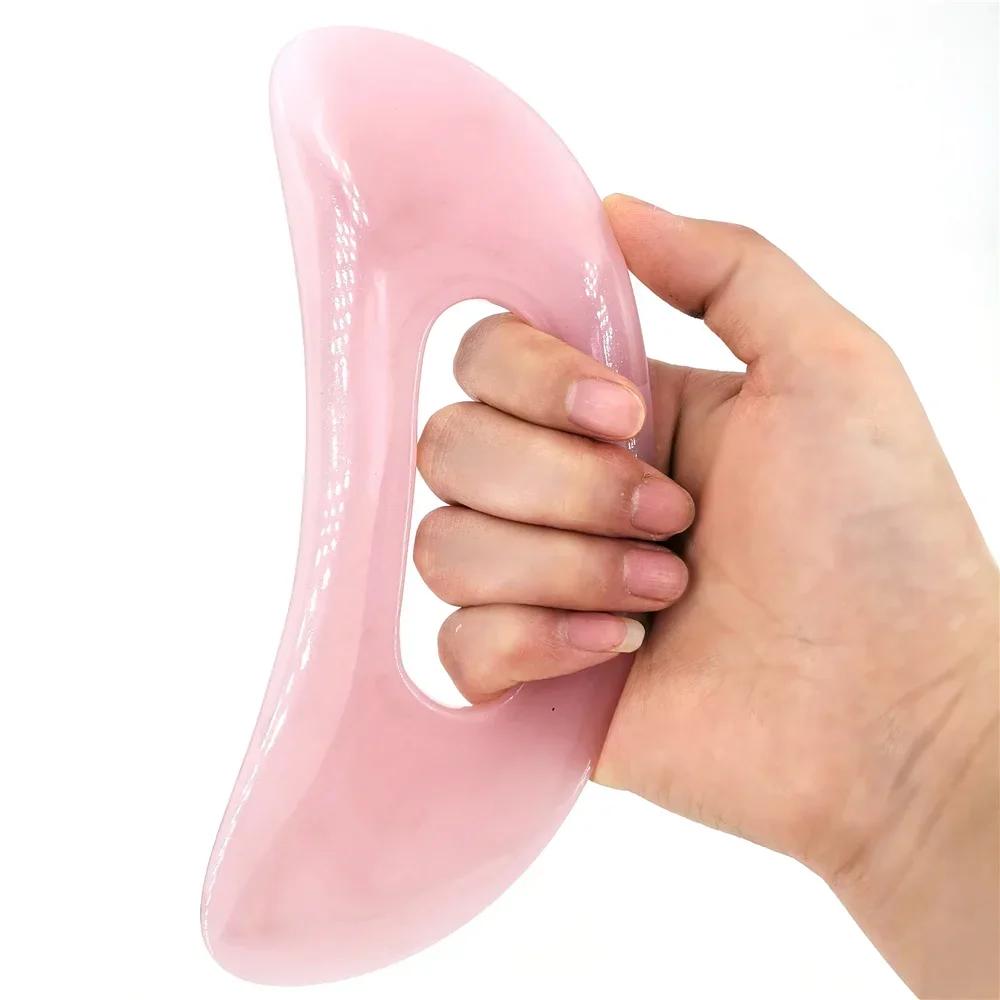 Guasha Board Natural Stone Synthetic Resin Tool Scrpy aping Board Massage Tool  Guasha Massage Board Scraper Massage Thera