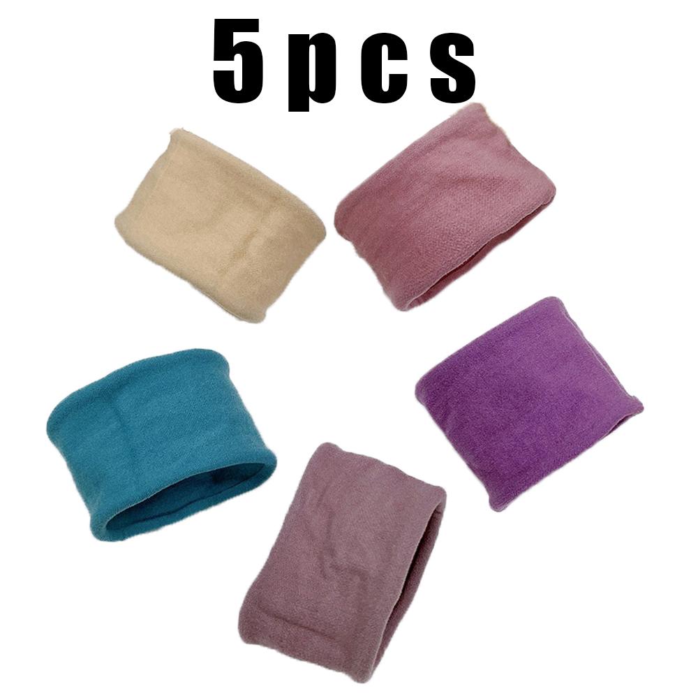 5/10Pcs New Women Girls Colorful Nylon Elastic Hair Bands Ponytail Hold Small Hair Tie Rubber Bands Scrunchie Hair Access