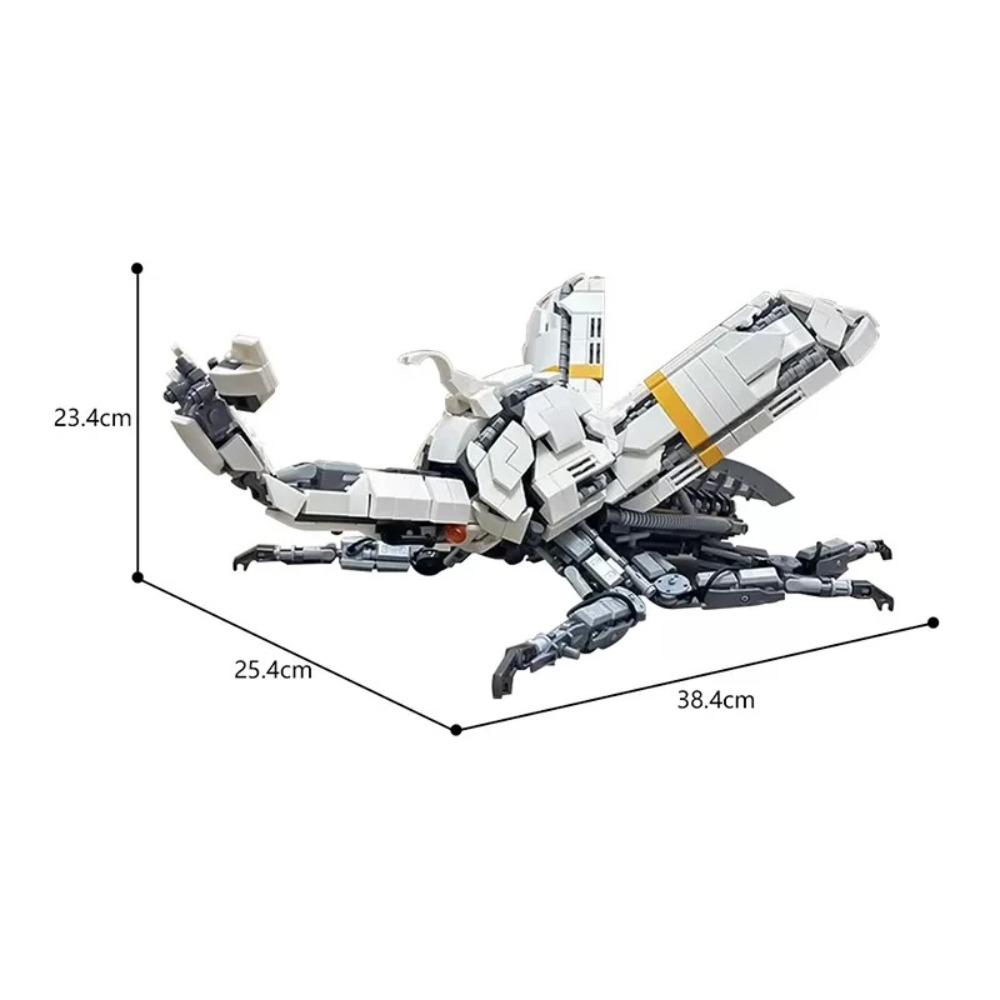 MOC Kreatives Mechanisches Tier Set: Gottesanbeterin, Frosch, Skorpion Kombinationsbausteine DIY Puzzle Montagespielzeug Geschenk Dekoration