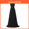 Bridal Bridesmaid Wedding Long Shoulder Banquet Bridesmaid Chiffon Group Dress