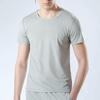 Men's Summer Ice Silk Mesh Quick-Dry Breathable Loose Fit Short-Sleeve T-Shirt, Plus Size