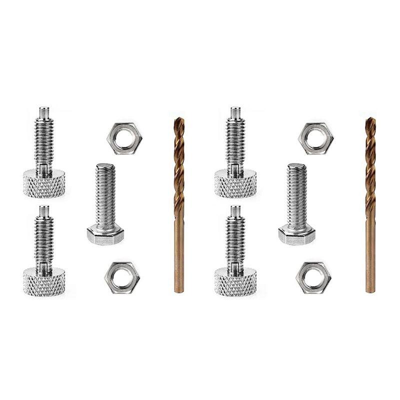 

A60zquick Release Handle Pins Kit For Rolling Toolbox Fit For Accessories 4 Packsmay срібний