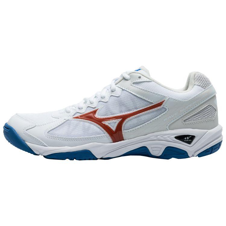 Mizuno Wave Supersonic CN Unisex White Red Blue V1GA216125 38.5