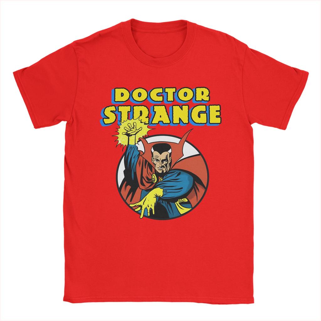 Doctor Strange T Shirt for Unisex 100 Cotton Funny TShirts Crewneck Tees Short Sleeve Clothing Plus Size