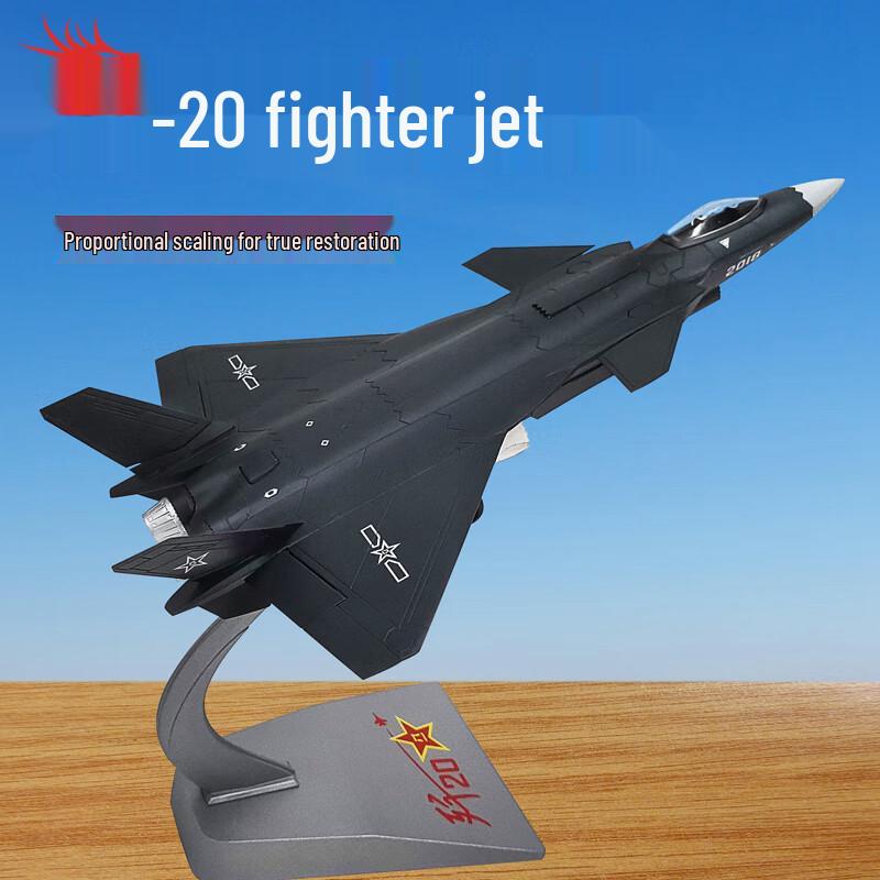 J-20 Fighter Jet Scale Model