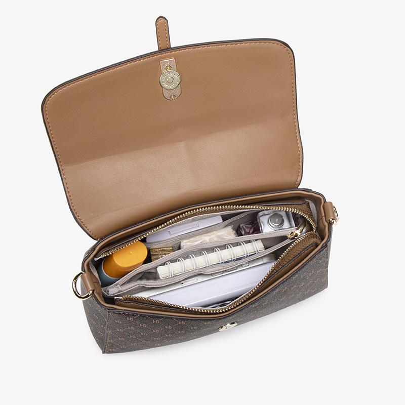 New 2025 new simple messenger bag women's contrasting colors trendy versatile small square bag women's shoulder bag women's mother bag