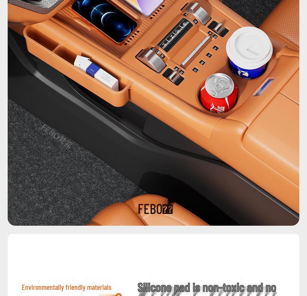 Tank 500 Hi4z/t Wireless Charging Silicone Pad: Dustproof, Anti-Slip Cup Holder for 26 Models
