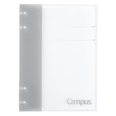 KOKUYO Binder A5 Campus Binder 2x2 Ring Gray Loose-Leaf Notebook-Style RU-NP134M