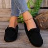 Winter Flats Fur Warm Loafers Women Shoes 2025 Trend New Short Plush Shallow Casual Sneakers Shoes Cozy Walking Zapatillas Mujer