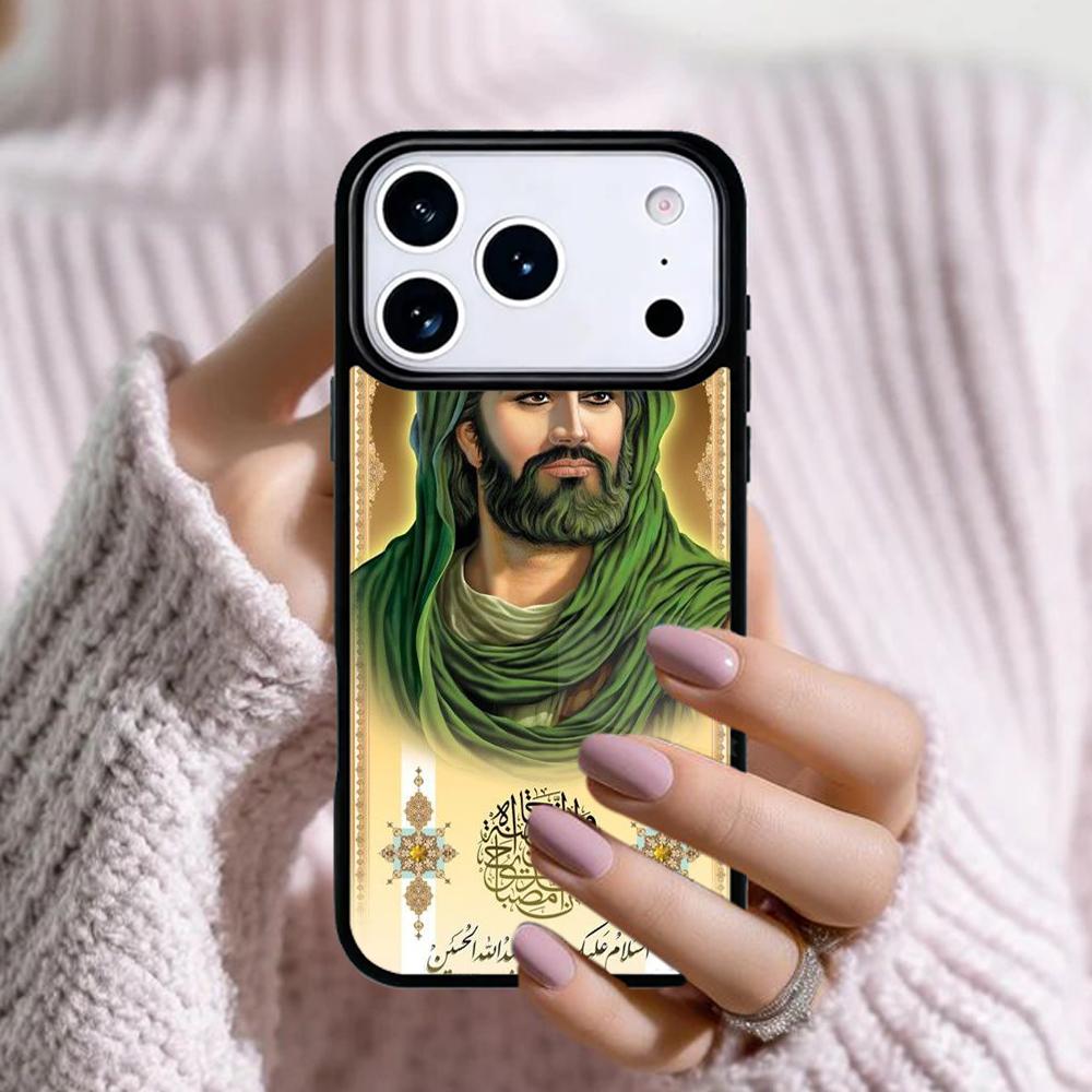 Islamic Hz Ali Phone Case For Apple iPhone 17 Air 16E 15 14 Plus 13 12 11 Pro Max Mini Funda Cover