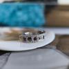 Серебряное кольцо с натуральным гранатом 1.503ct, вес изделия 3,3 гр (2204237)