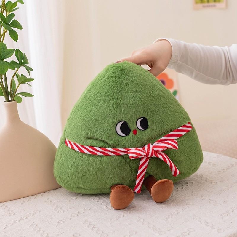 Cartoon Zongzi Egg Yolk Plush Toys Dragon Boat Festival Gifts Girl Doll Children